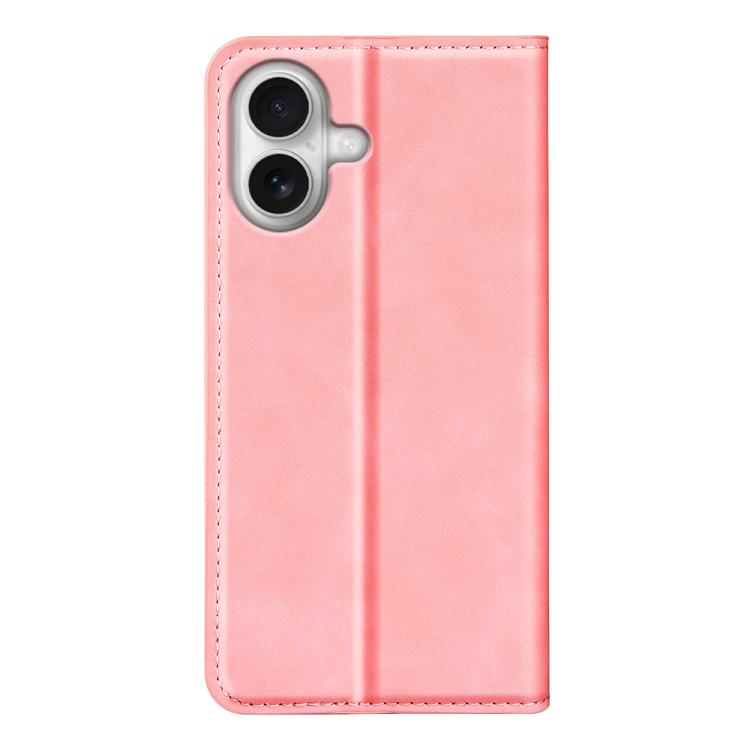 For iPhone 17 Retro-skin Magnetic Suction Leather Phone Case