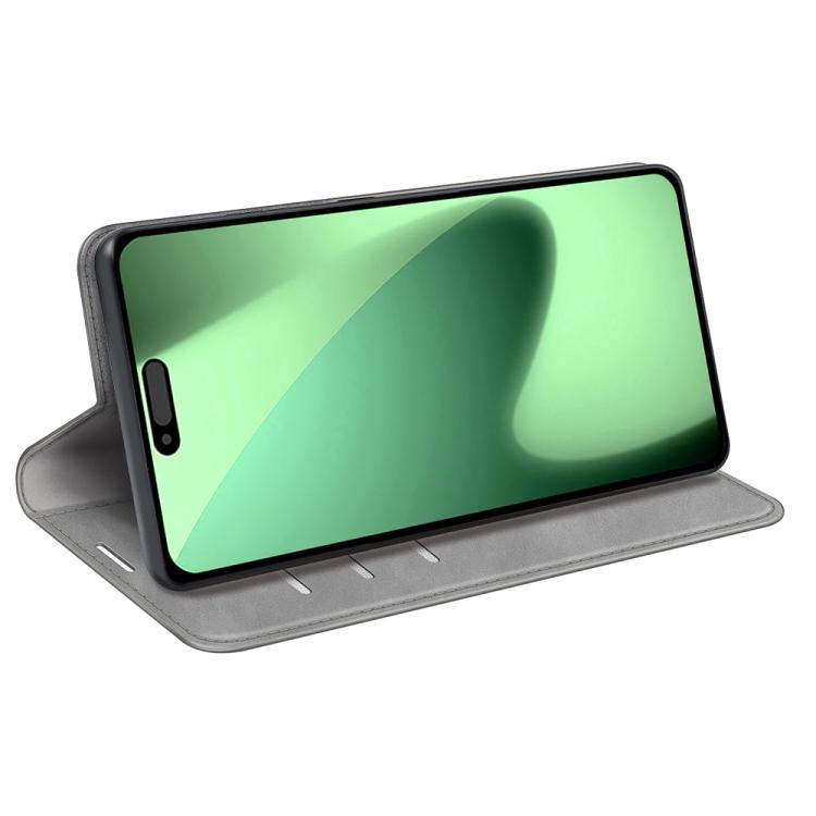 For iPhone 17 Pro Retro-skin Magnetic Suction Leather Phone Case