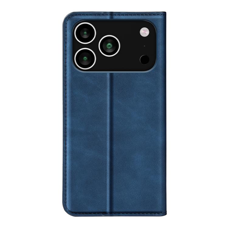 For iPhone 17 Pro Retro-skin Magnetic Suction Leather Phone Case