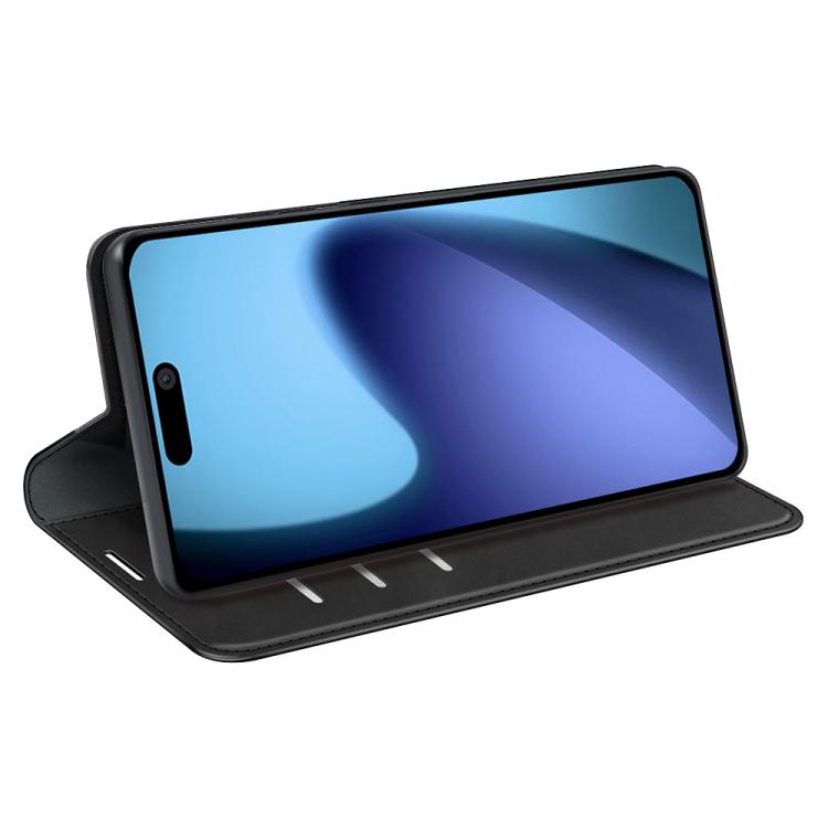 For iPhone Air Retro-skin Magnetic Suction Leather Phone Case