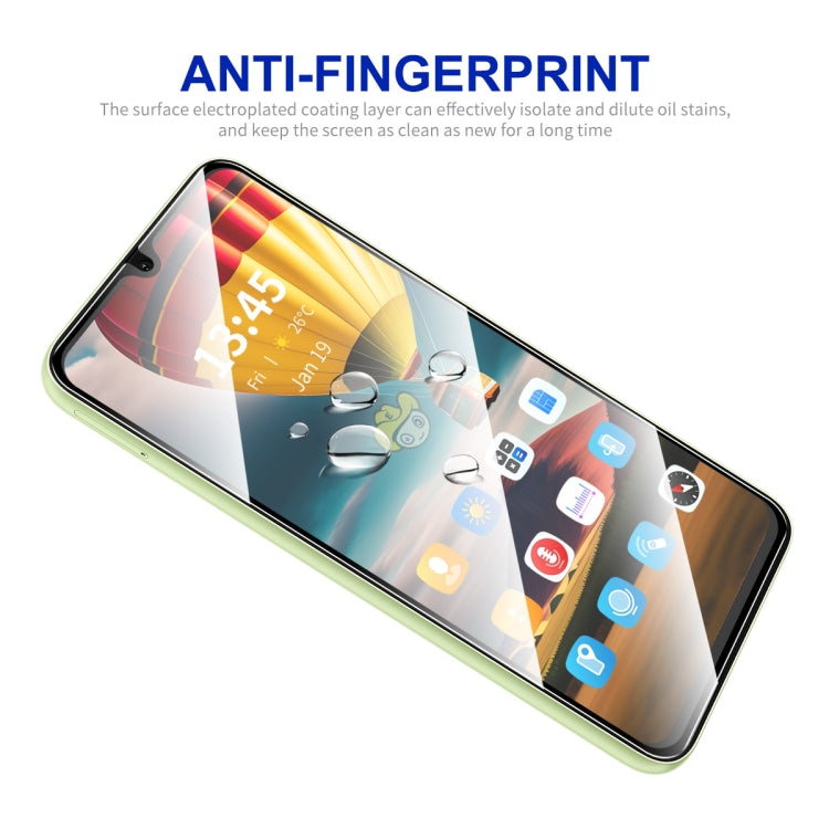 For Xiaomi Redmi 14C 5pcs ENKAY Hat-Prince Full Glue High Aluminum-silicon Tempered Glass Film