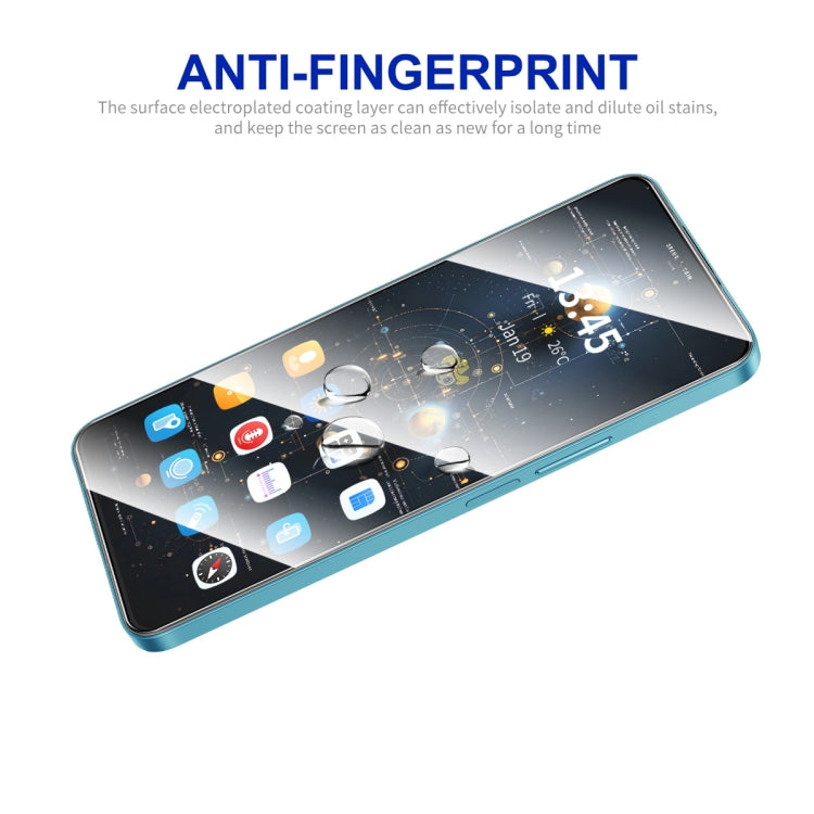 For Redmi Note 14 5G 5pcs ENKAY Hat-Prince Full Glue High Aluminum-silicon Tempered Glass Film
