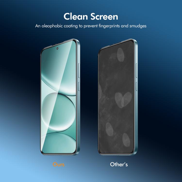 For Redmi Note 15 Pro 5G Global 163.6mm 10pcs ENKAY Hat-Prince Full Glue High Aluminum-silicon Tempered Glass Film