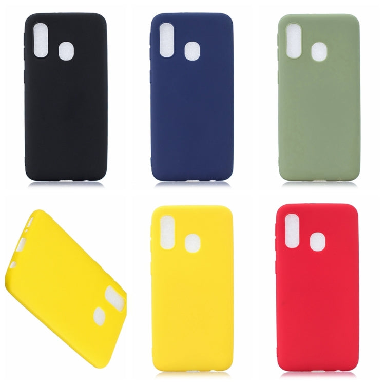 Frosted Solid Color TPU Protective Case for Galaxy A40