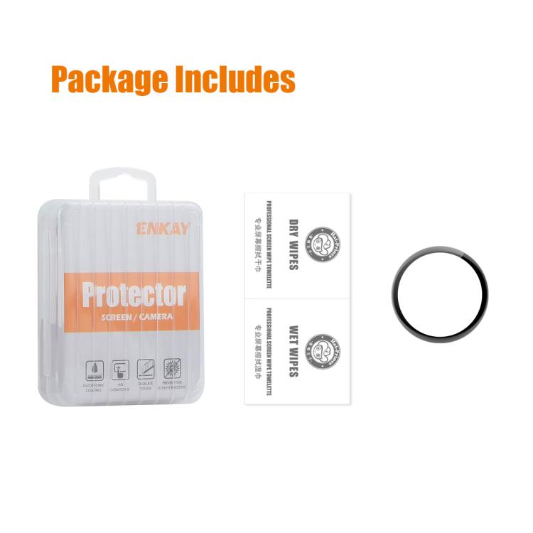 For Garmin Venu 4 45mm ENKAY 3D Full Coverage Soft PC Edge PMMA HD Screen Protector Film