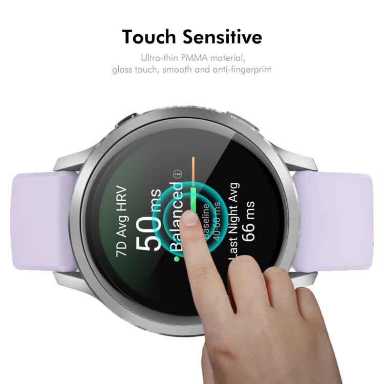 For Garmin Venu 4 41mm 2pcs ENKAY 3D Full Coverage Soft PC Edge PMMA HD Screen Protector Film