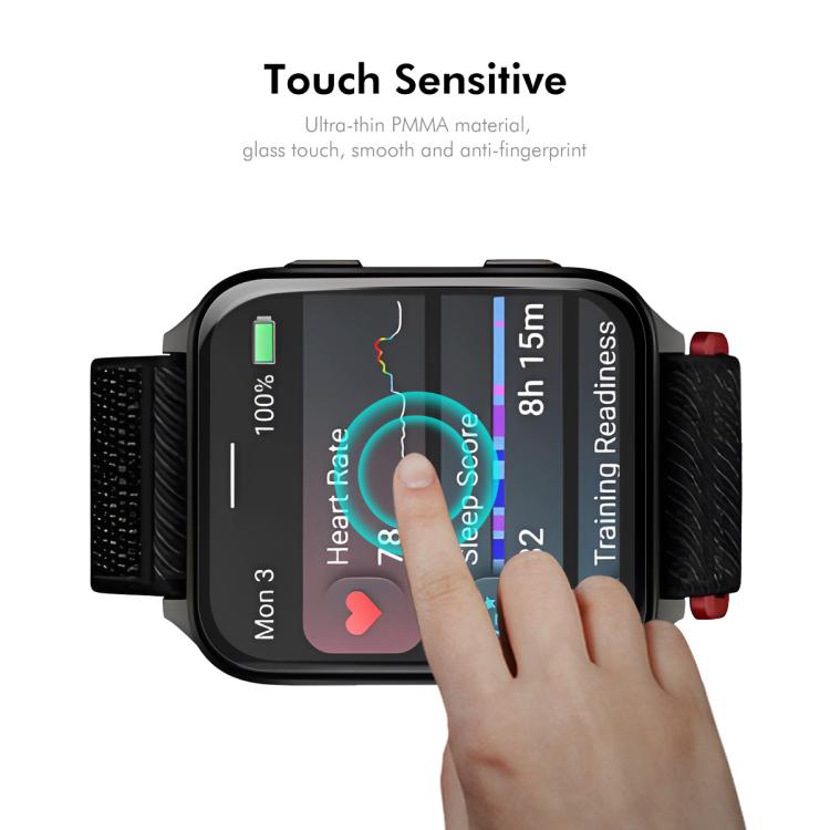 For Garmin Venu X1 5pcs ENKAY 3D Full Coverage Soft PC Edge PMMA HD Screen Protector Film