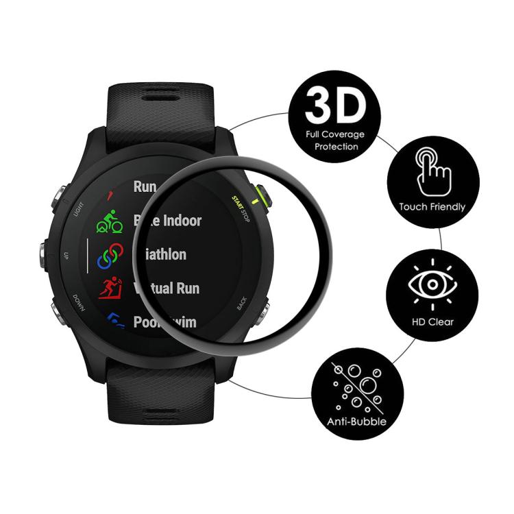 For Garmin vivoactive 6 10pcs ENKAY 3D Full Coverage Soft PC Edge PMMA HD Screen Protector Film