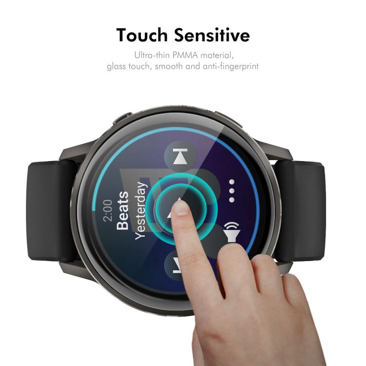 For Garmin Venu 4 45mm 10pcs ENKAY 3D Full Coverage Soft PC Edge PMMA HD Screen Protector Film