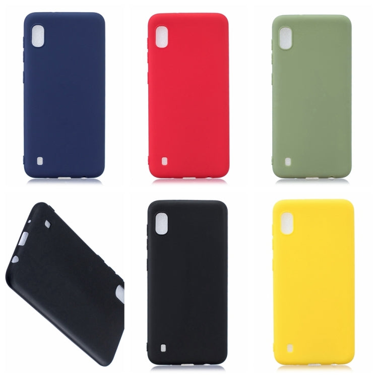 Frosted Solid Color TPU Protective Case for Galaxy A10