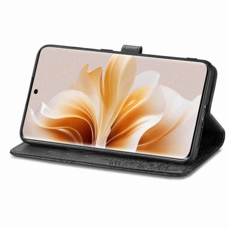 For OPPO Reno11 EU Mandala Flower Embossed Leather Phone Case