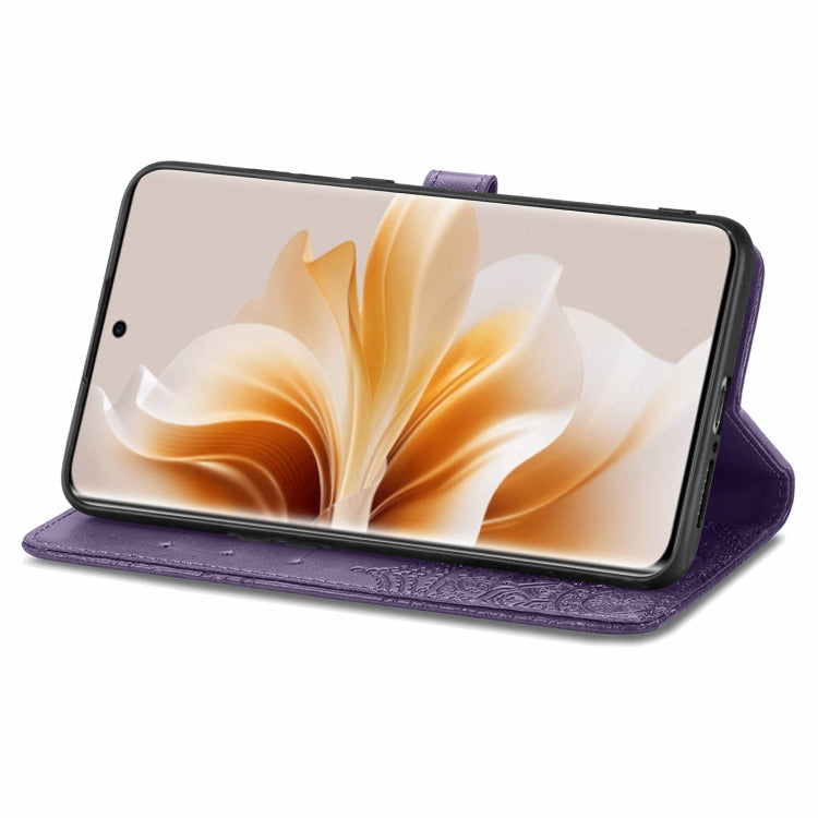 For OPPO Reno11 Pro EU Mandala Flower Embossed Leather Phone Case