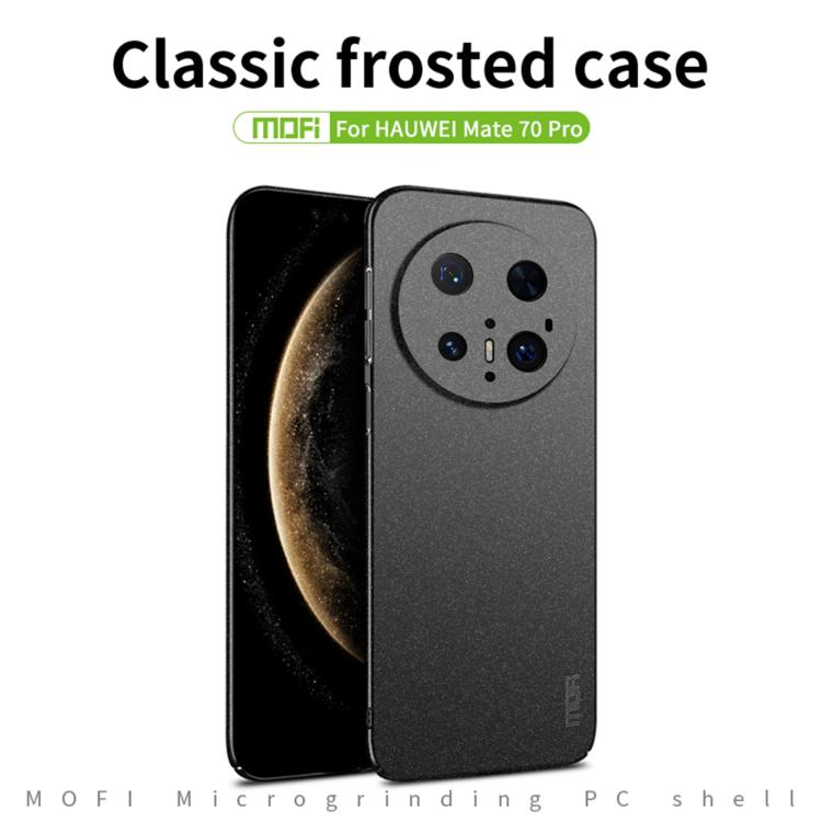 For Huawei Mate 70 Pro MOFI Fandun Series Frosted PC Ultra-thin All-inclusive Phone Case