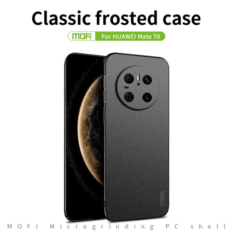 For Huawei Mate 70 MOFI Fandun Series Frosted PC Ultra-thin All-inclusive Phone Case