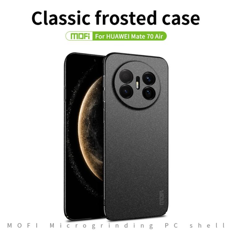 For Huawei Mate 70 Air MOFI Fandun Series Frosted PC Ultra-thin All-inclusive Phone Case