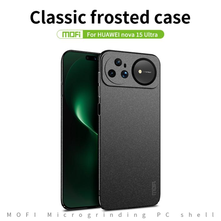 For Huawei nova 15 Ultra MOFI Fandun Series Frosted PC Ultra-thin All-inclusive Phone Case