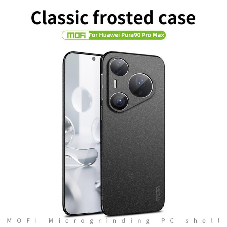 For Huawei Pura 90 Pro Max 5G MOFI Fandun Series Frosted PC Ultra-thin All-inclusive Phone Case