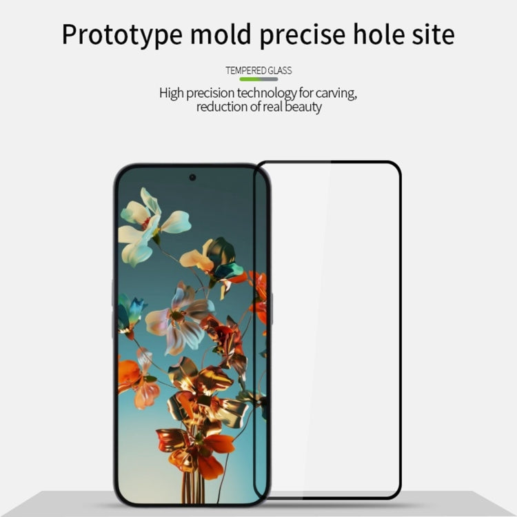 For Nothing Phone 2a Plus PINWUYO 9H 2.5D Full Screen Tempered Glass Film - Black