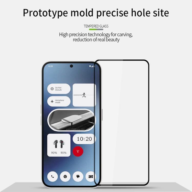 For Nothing Phone 3a Lite PINWUYO 9H 2.5D Full Screen Tempered Glass Film - Black