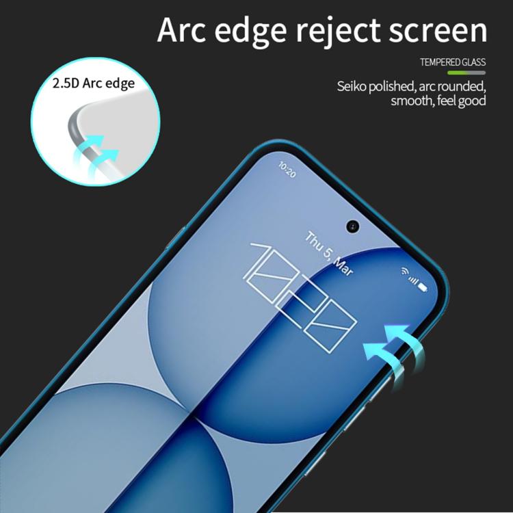For Nothing Phone 4a PINWUYO 9H 2.5D Full Screen Tempered Glass Film - Black