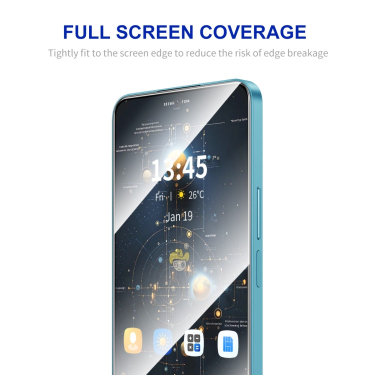 For Samsung Galaxy A36 / A56 5pcs ENKAY Hat-Prince Full Glue High Aluminum-silicon Tempered Glass Film