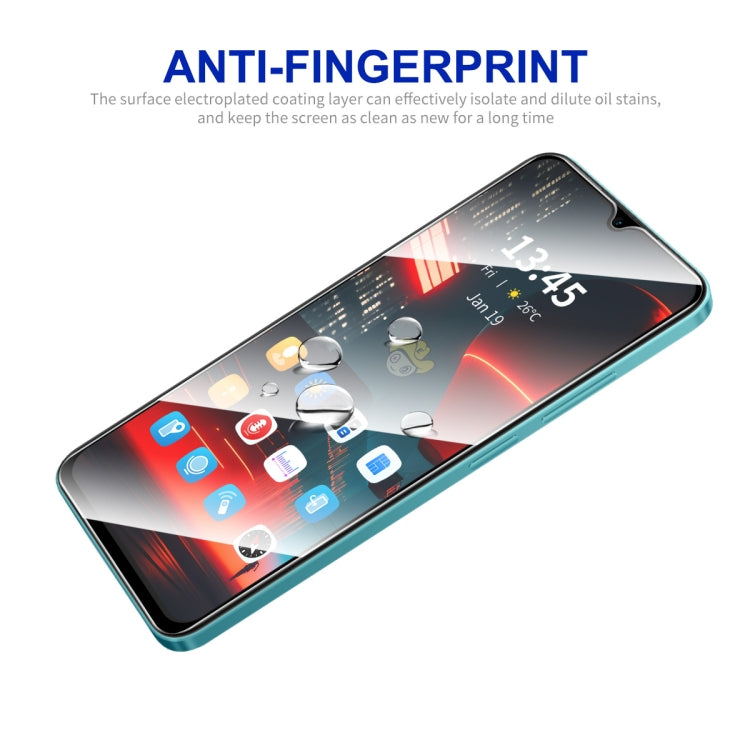 For Samsung Galaxy A26 5G 5pcs ENKAY Hat-Prince Full Glue High Aluminum-silicon Tempered Glass Film
