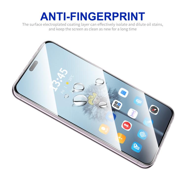 For Honor X8c 4G ENKAY Hat-Prince Full Glue High Aluminum-silicon Tempered Glass Film
