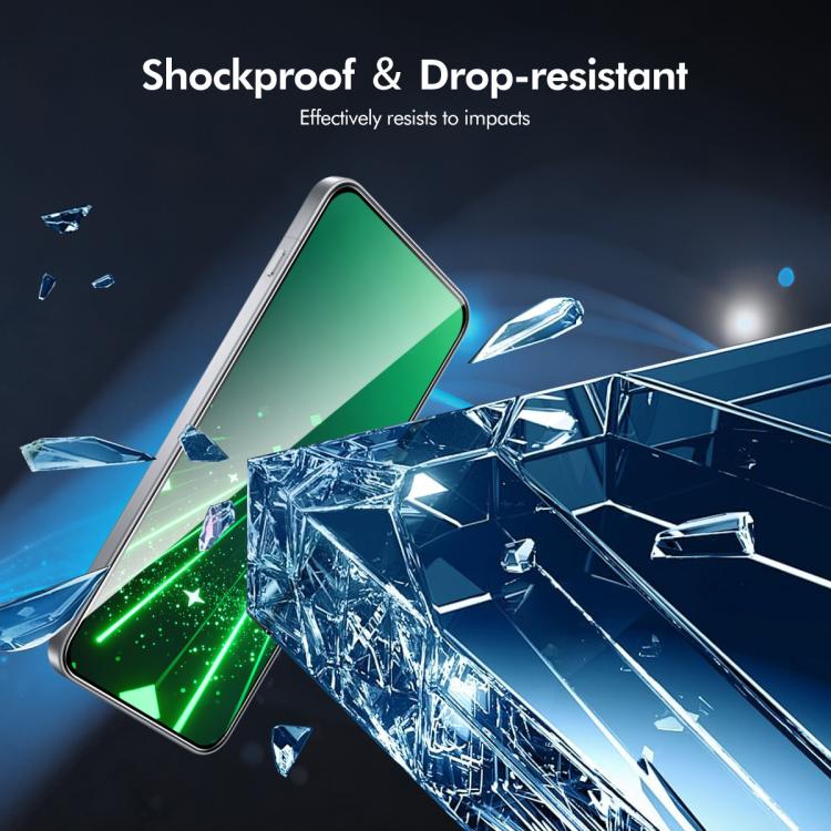 For Honor 600 Lite Global / X80i 2pcs ENKAY Hat-Prince Full Glue High Aluminum-silicon Tempered Glass Film
