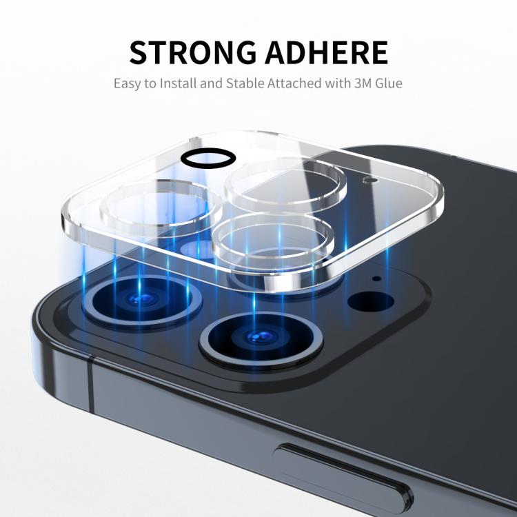 For iPhone 17 Pro ENKAY Hat-Prince 9H Rear Camera Lens Tempered Glass Film