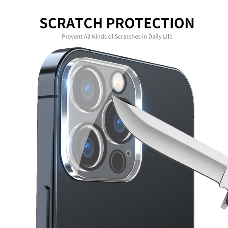 For iPhone 16 / 16 Plus 2pcs ENKAY Hat-Prince 9H Rear Camera Lens Tempered Glass Film