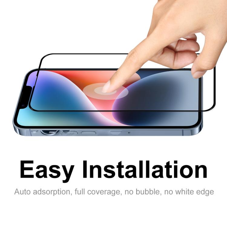 For iPhone 17e / 16e ENKAY Full Glue High Aluminum-silicon Tempered Glass Film