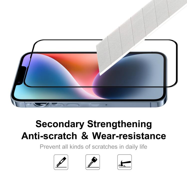 For iPhone 17e / 16e 5pcs ENKAY Full Glue High Aluminum-silicon Tempered Glass Film