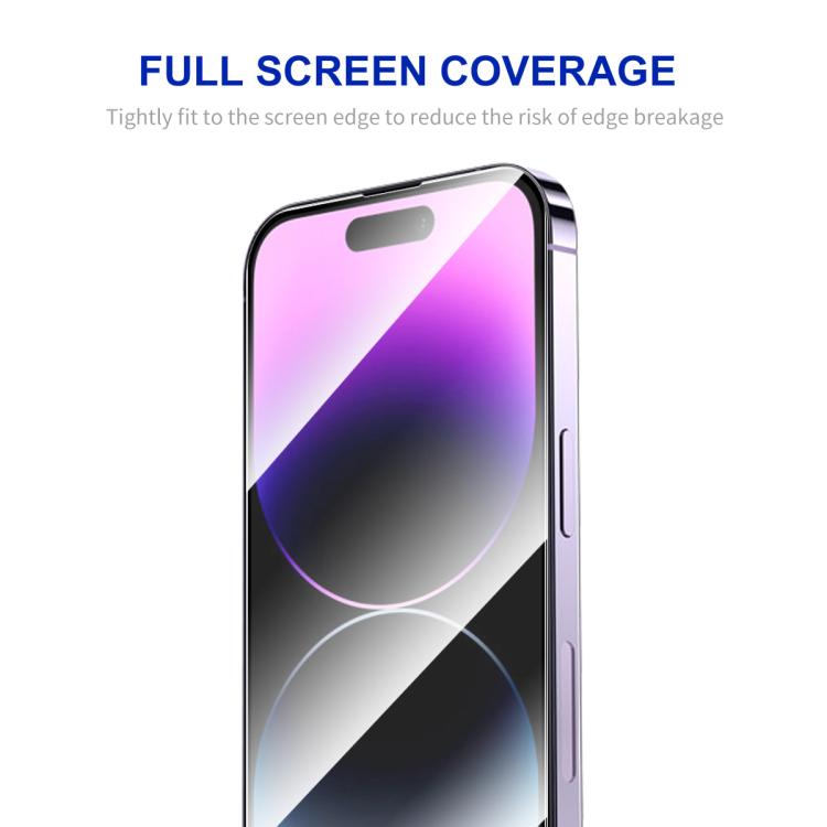 For iPhone 16 Plus 10pcs ENKAY Full Glue High Aluminum-silicon Tempered Glass Film