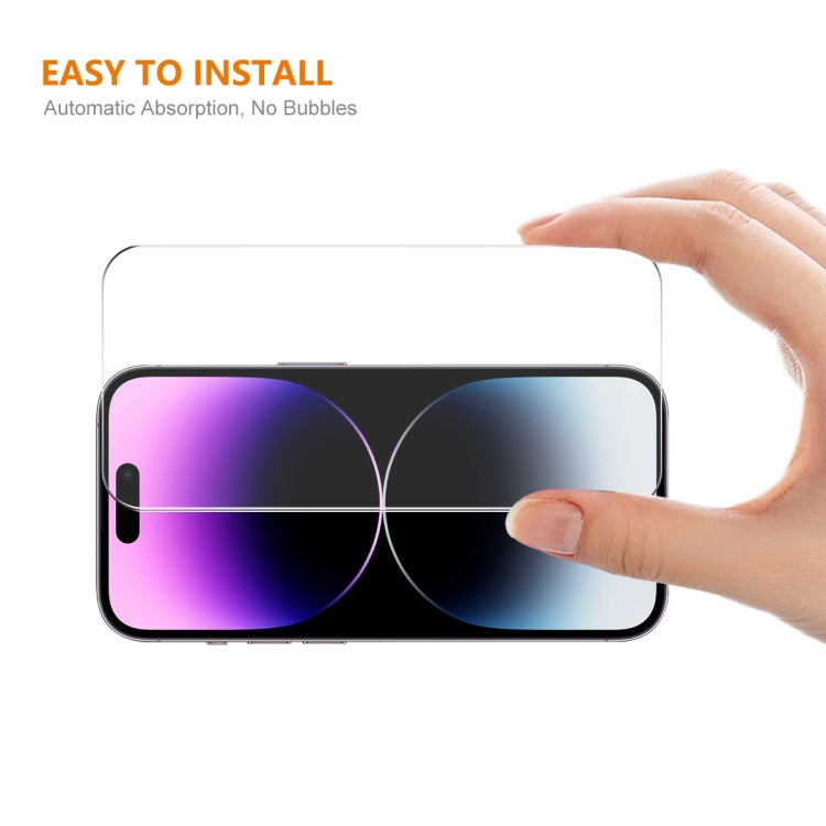 For iPhone 16 ENKAY Hat-Prince 0.26mm 9H 2.5D High Aluminum-silicon Tempered Glass Film