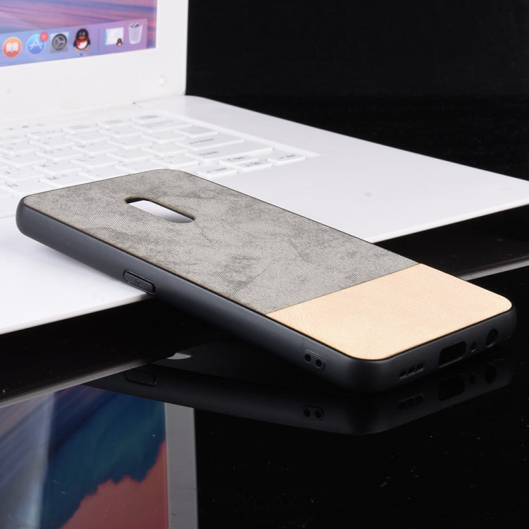 Shockproof Color Matching Denim PC + PU + TPU Protective Case For Oppo K3/Realme X