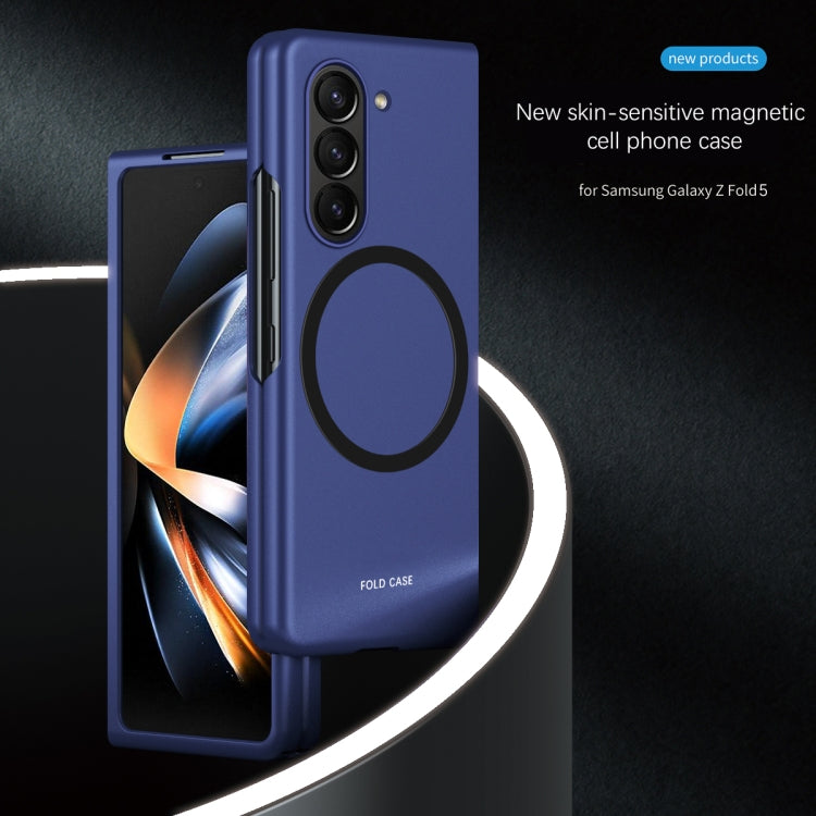 For Galaxy Z Fold6 Skin Feel Magnetic Shockproof Phone Case