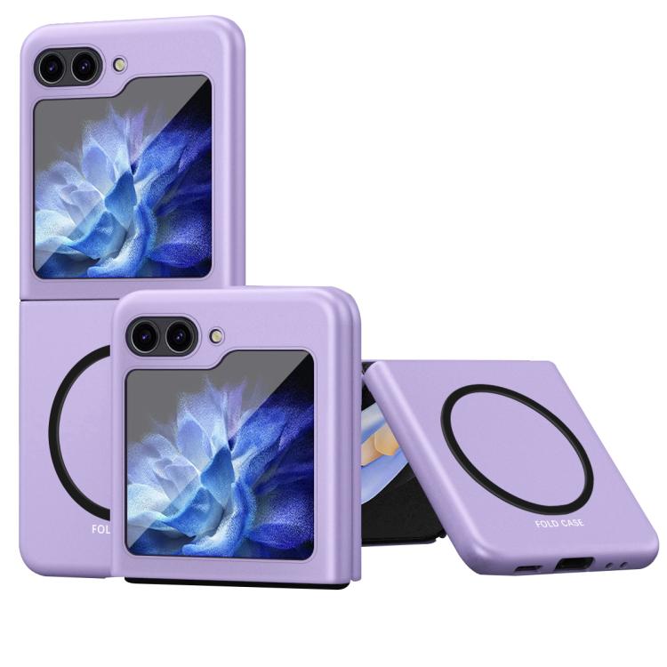 For Samsung Galaxy Z Flip7 5G Skin Feel Magnetic MagSafe Shockproof Phone Case