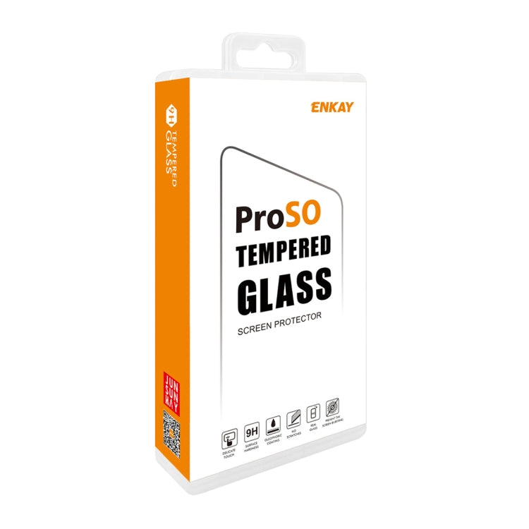 For iPhone 16 Plus 5pcs ENKAY Hat-Prince 28° Anti-peeping Tempered Glass Protector Full Screen Film