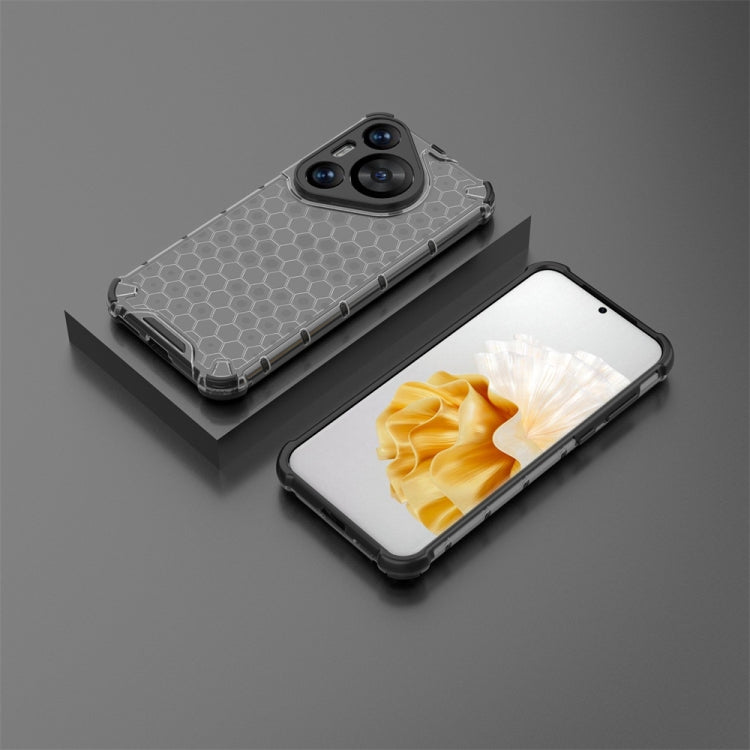 For Huawei Pura 70 Pro Shockproof Honeycomb Phone Case