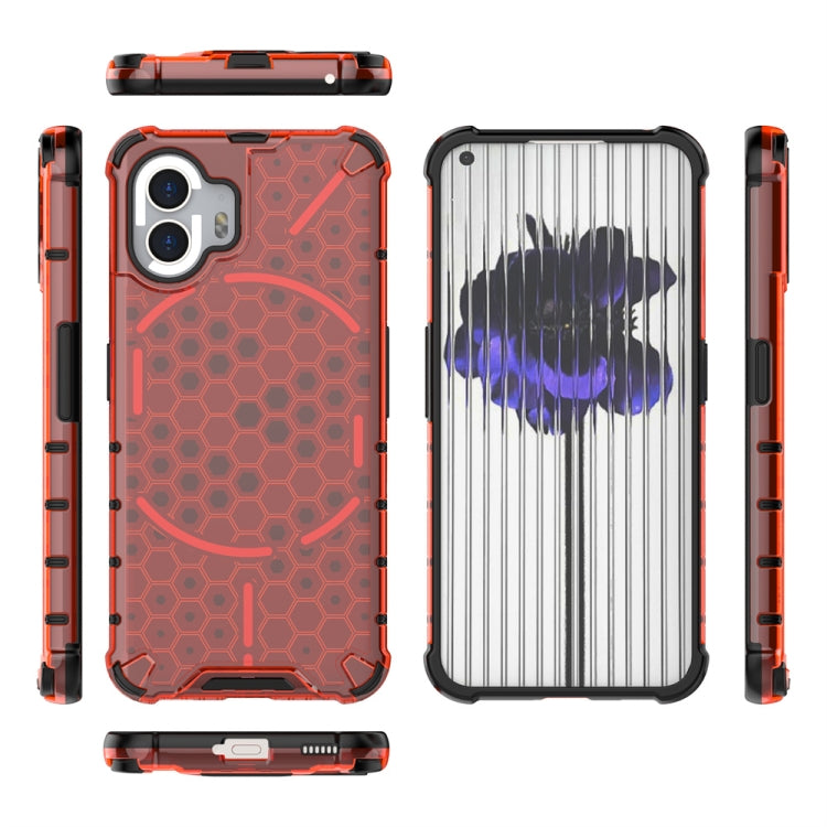 For Nothing Phone 2 Shockproof Honeycomb Phone Case