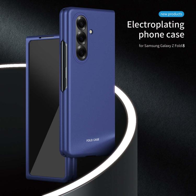 For Galaxy Z Fold8 Ultra 5G Skin Feel Electroplating PC Shockproof Phone Case