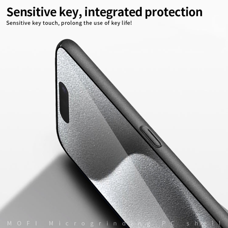 For iPhone 16 Plus MOFI Fandun Series Frosted PC Ultra-thin All-inclusive Phone Case