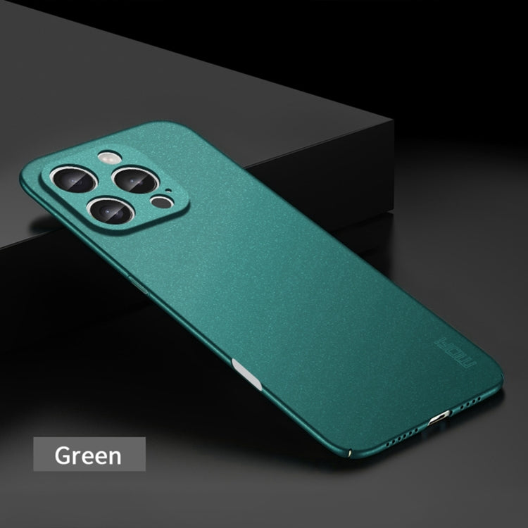 For iPhone 16 Pro MOFI Fandun Series Frosted PC Ultra-thin All-inclusive Phone Case