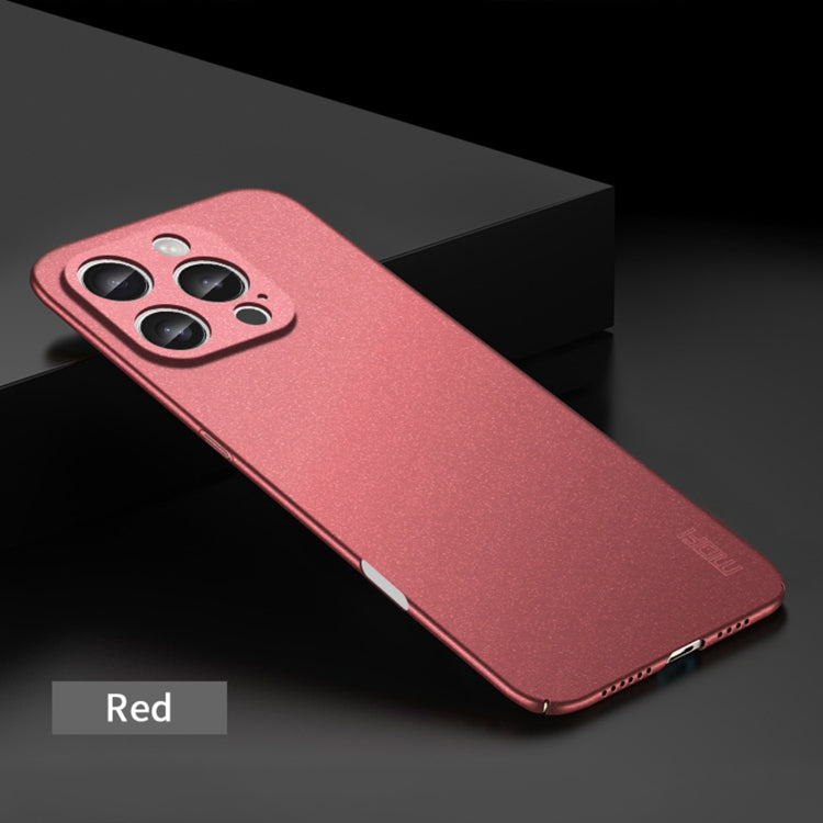 For iPhone 16 Pro MOFI Fandun Series Frosted PC Ultra-thin All-inclusive Phone Case