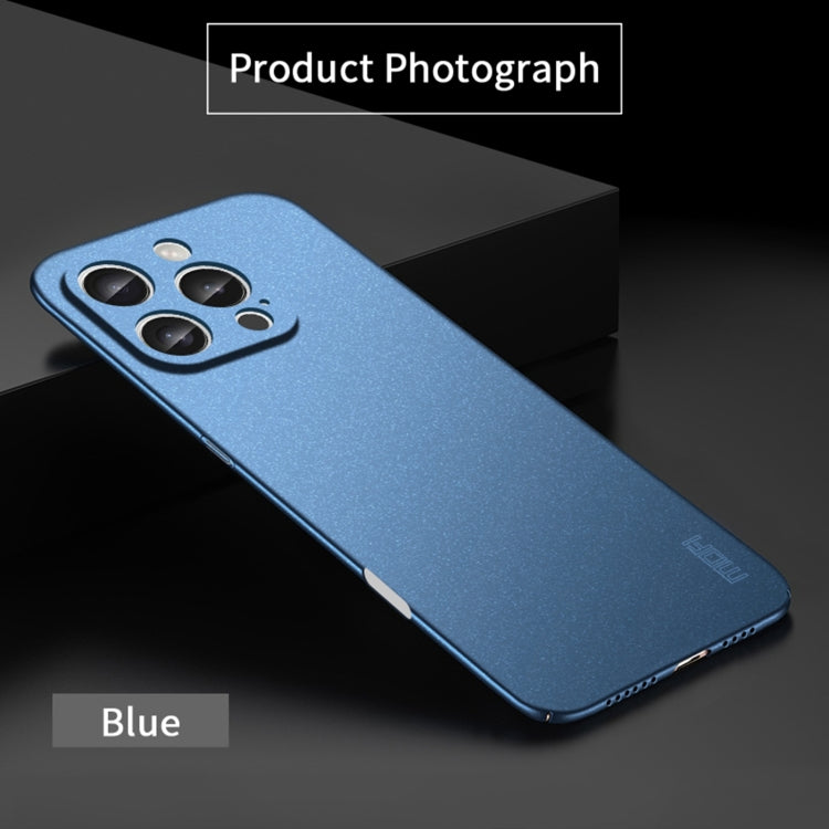 For iPhone 16 Pro Max MOFI Fandun Series Frosted PC Ultra-thin All-inclusive Phone Case
