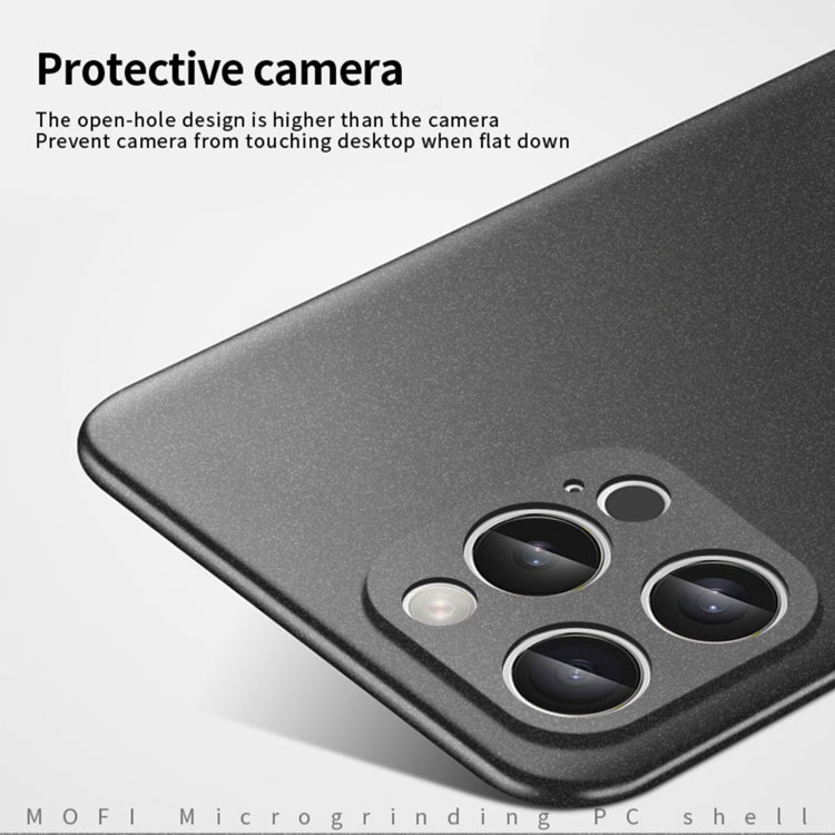 For iPhone 16 Pro Max MOFI Fandun Series Frosted PC Ultra-thin All-inclusive Phone Case
