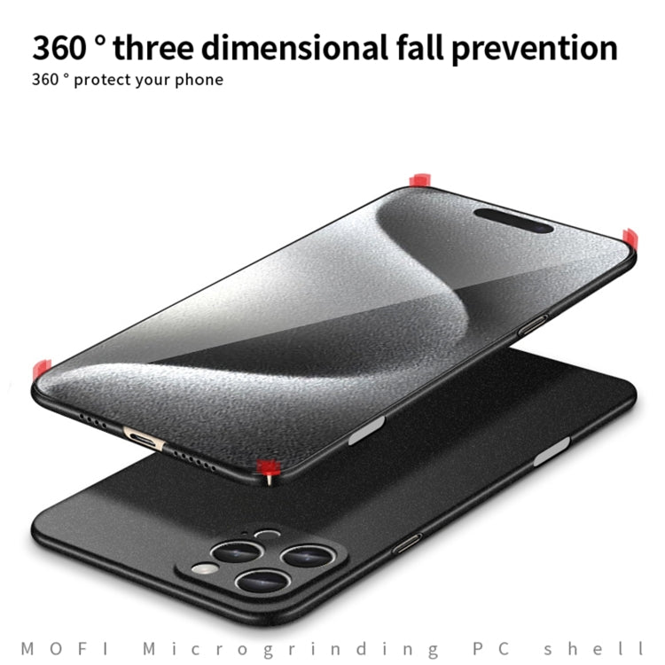For iPhone 16 Pro Max MOFI Fandun Series Frosted PC Ultra-thin All-inclusive Phone Case