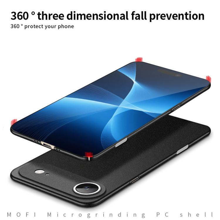 For iPhone Air MOFI Fandun Series Frosted PC Ultra-thin All-inclusive Phone Case