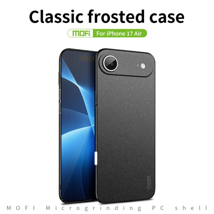For iPhone Air MOFI Fandun Series Frosted PC Ultra-thin All-inclusive Phone Case