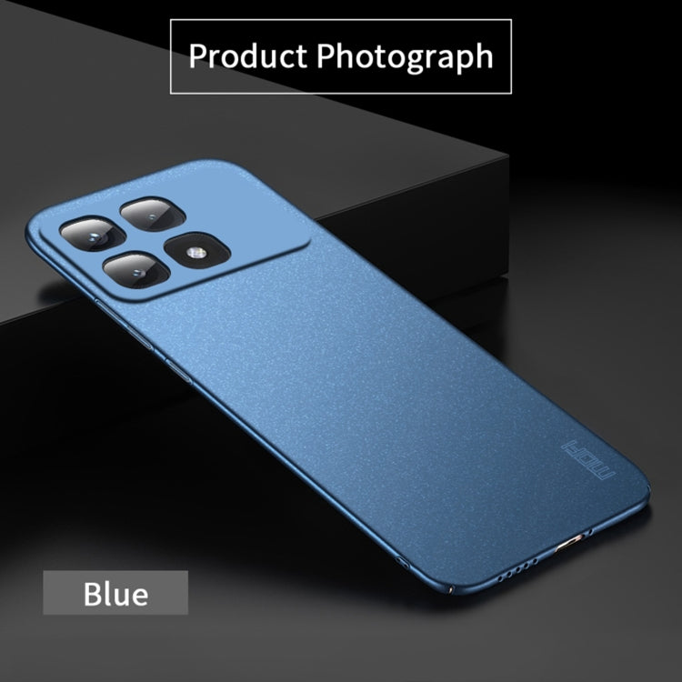 For Xiaomi Redmi K70 Ultra MOFI Fandun Series Frosted PC Ultra-thin All-inclusive Phone Case